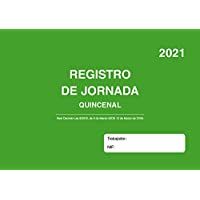 Libro Registro de Jornada (Quincenal)